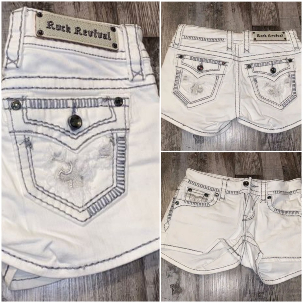 😎🤘 NWOT! ROCK REVIVAL BELLA  SHORTS 29